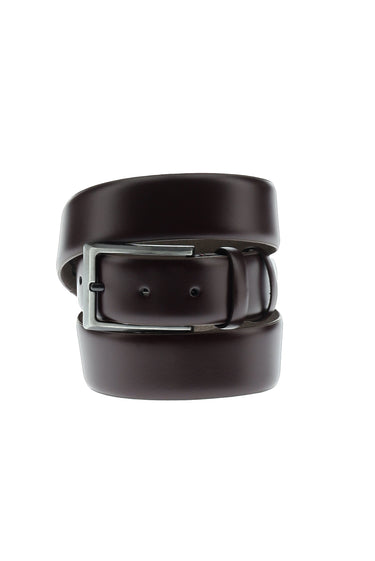 Bordo Düz Klasık Derı Kemer