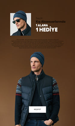 Seçili Kış Aksesuarlarında 1 Alana 1 Hediye