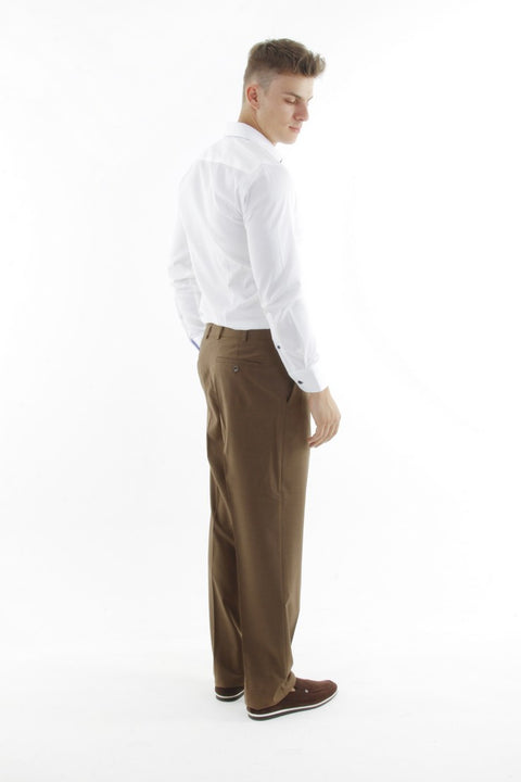 Toprak 6 Drop Regular Fit Standard Cut Classic Fabric Trousers