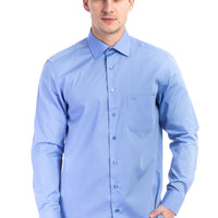 Blue Long-Sleeve Classic Shirt
