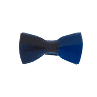 Blue Patterned Bow Tie