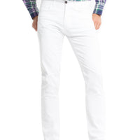 Beyaz Slim Fit Dar Kesim WB DÜZ SLİM PANT. Likralı