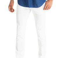 Krem Regular Fit Standart Kesim Likralı Kanvas / Chino Pantolon