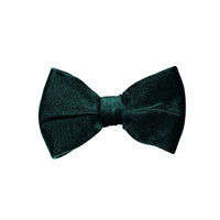 Koyu Yesil Kadife Papyon