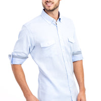 Mavi KZ PAM SANTUK KSGZ GÖMLEK