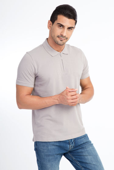 Vizon Polo Yaka Regular Fit Pamuk Tişört