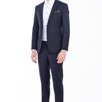 Lacivert 7 Drop Super Slim Fit Eksra Dar Kesim Takım Elbise