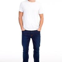 Mavi Slim Fit Dar Kesim Likralı Denim Pantolon