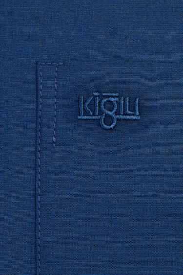 Lacivert Uzun Kol Klasik Gömlek