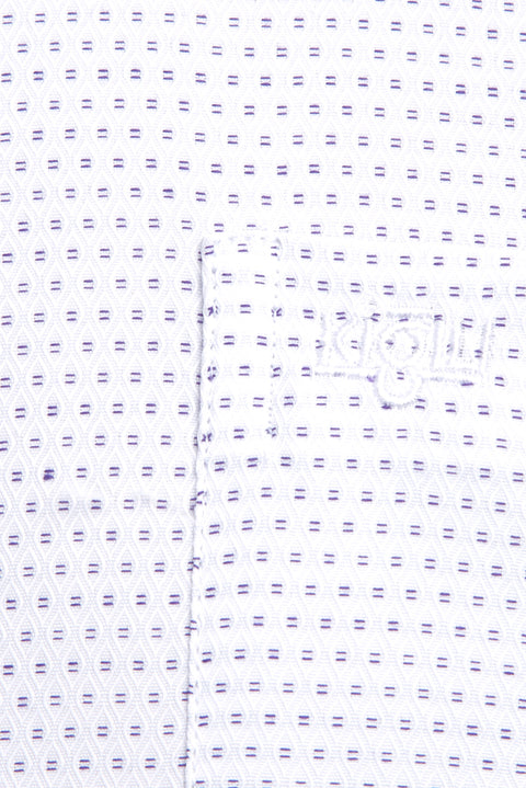 White Short-Sleeve Regular Fit Shirt