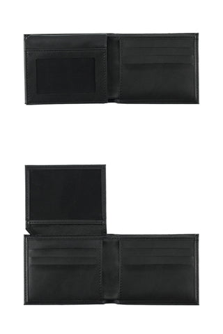 Siyah Düz 3'lü Kemer & Cüzdan & Kartlık Hediye Kutulu Set