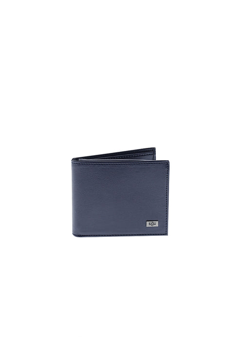 Dark Navy Blue 3-Piece Belt, Wallet & Card Holder Set