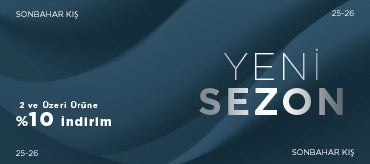 2 Ürün ve Üzeri Sepette %10 İndirim