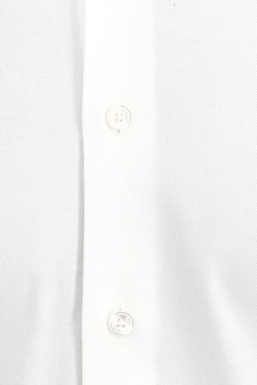 Beyaz Uzun Kol Slim Fit Dar Kesim Pamuk Gömlek