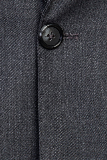 Açık Füme Slim Fit Dar Kesim Yünlü Takım Elbise