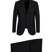 Siyah Relaxed Fit Rahat Kesim Klasik Takım Elbise