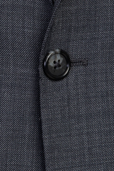 Açık Füme Regular Fit Yünlü Klasik Takım Elbise