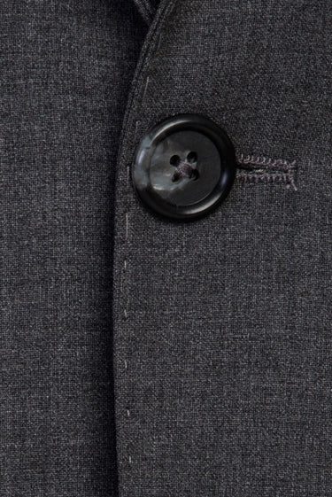 Açık Füme Slim Fit Dar Kesim Yünlü Takım Elbise