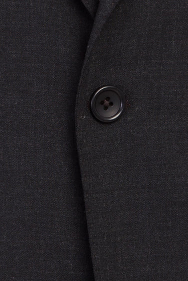 Açık Antrasit Slim Fit Dar Kesim Yünlü Takım Elbise