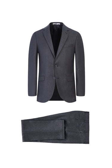 Açık Füme Slim Fit Dar Kesim Takım Elbise