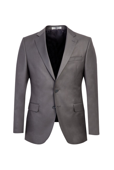 Orta Gri 6 Drop Regular Fit Standart Kesim Takım Elbise