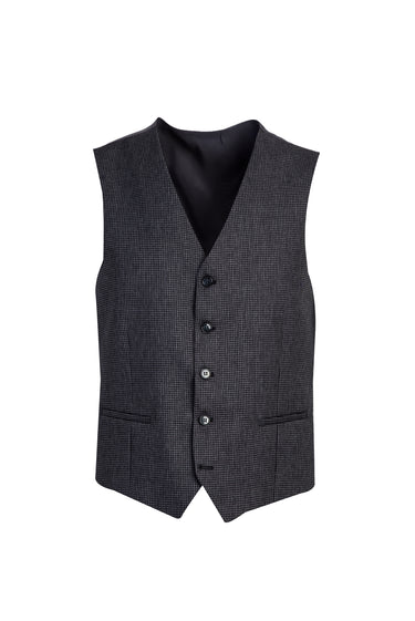 Koyu Füme Slim Fit Dar Kesim Antibakteriyel Kombinli Takım Elbise