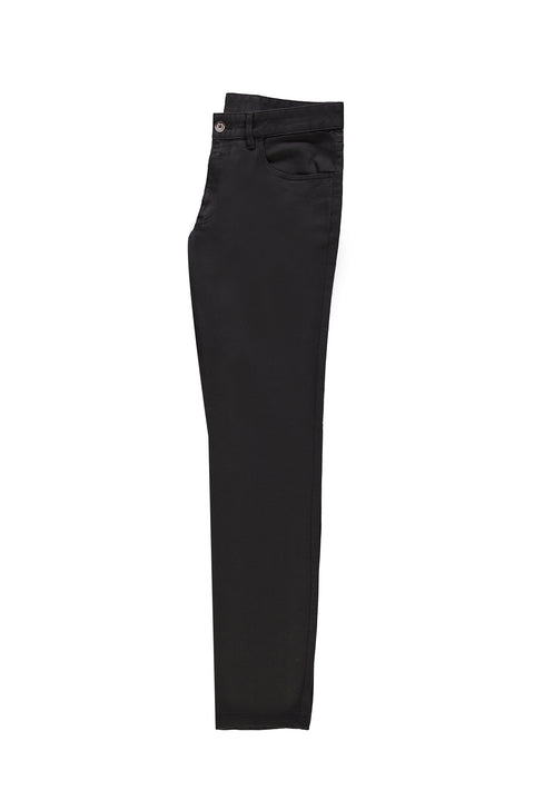 Koyu Kahve Regular Fit Standart Kesim Likralı Kanvas / Chino Pantolon