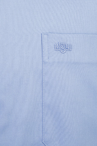 Açık Mavi Uzun Kol Non Iron Klasik Gömlek