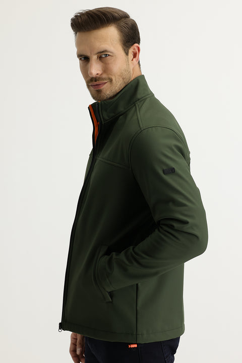 Medium Khaki Seasonal Scuba Jacket