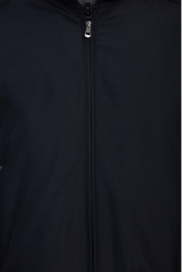 Siyah İçi Dolgulu Spor Mont