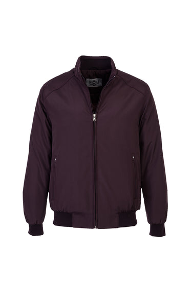 Koyu Bordo İçi Dolgulu Spor Mont