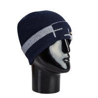 Dark Navy Wool Beanie