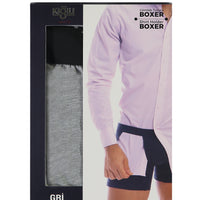 Orta Gri Gömlek Tutucu Boxer