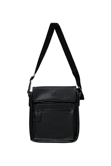 Siyah Postacı Çantası