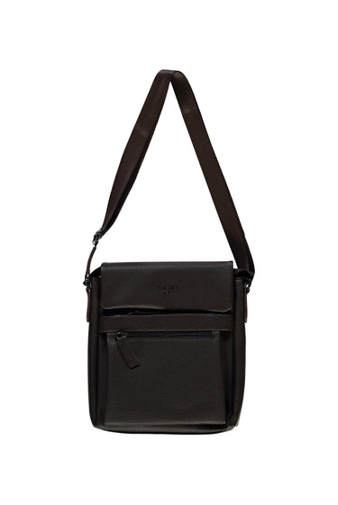 Koyu Kahve Postacı Çantası