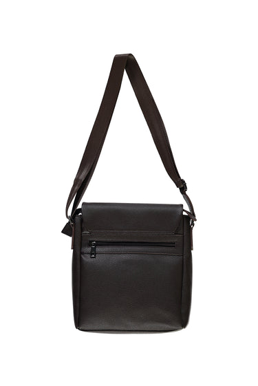 Koyu Kahve Postacı Çantası