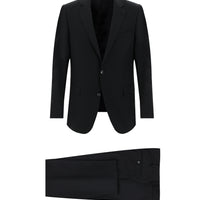 Siyah Slim Fit Dar Kesim Klasik Takım Elbise