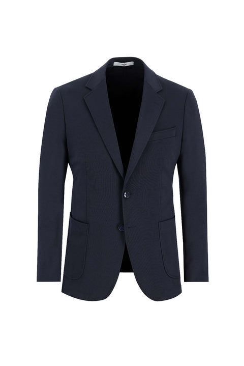 Koyu Lacivert 7 Drop Slim Fit Dar Kesim Takım Elbise