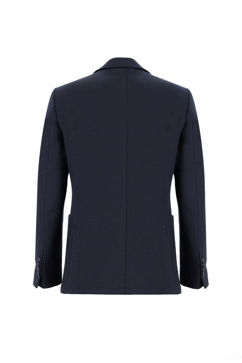 Koyu Lacivert 7 Drop Slim Fit Dar Kesim Takım Elbise