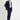 Açık Lacivert Super Slim Fit Ekstra Dar Kesim Klasik Takım Elbise