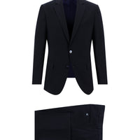 Dark Navy 6 Drop Regular Fit Standard Cut Wool Suit