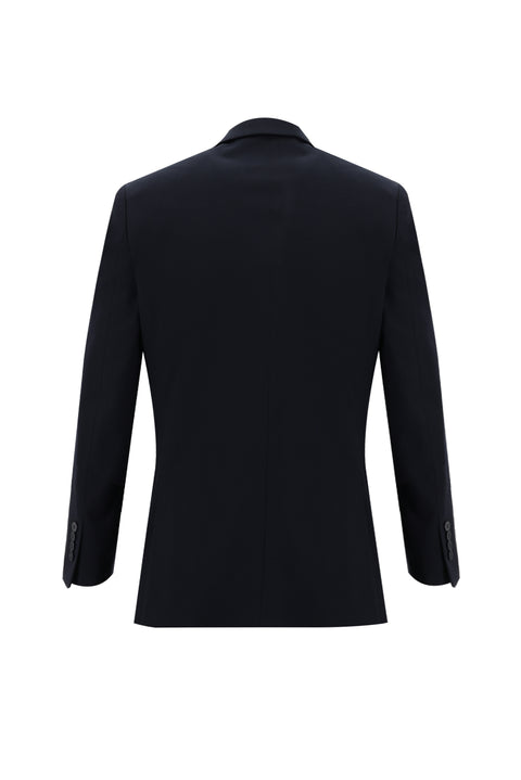 Dark Navy 6 Drop Regular Fit Standard Cut Wool Suit