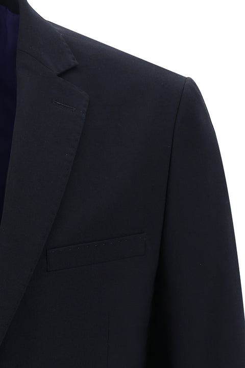 Dark Navy 6 Drop Regular Fit Standard Cut Wool Suit