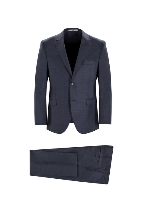 Dark Gray 7 Drop Slim Fit Narrow Cut Suit