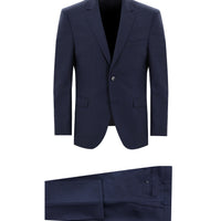 Koyu Mavi 7 Drop Slim Fit Dar Kesim Takım Elbise