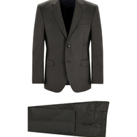 Koyu Kahve 7 Drop Slim Fit Dar Kesim Takım Elbise