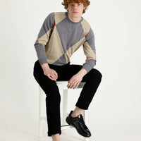 Black Slim Fit Narrow Cut Lycra Velvet Trousers