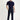 Koyu Lacivert Slim Fit Dar Kesim Klasik Kumaş Pantolon
