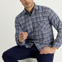 Koyu Lacivert Regular Fit Standart Kesim Pamuk Kanvas / Chino Pantolon