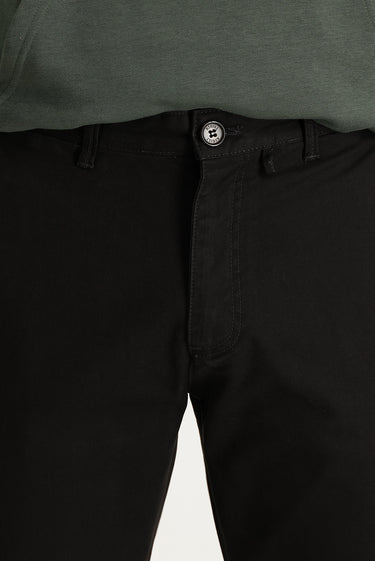 Koyu Kahve Regular Fit Pamuk Kanvas / Chino Pantolon